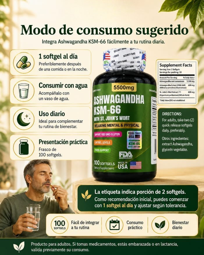 Modo de consumo sugerido